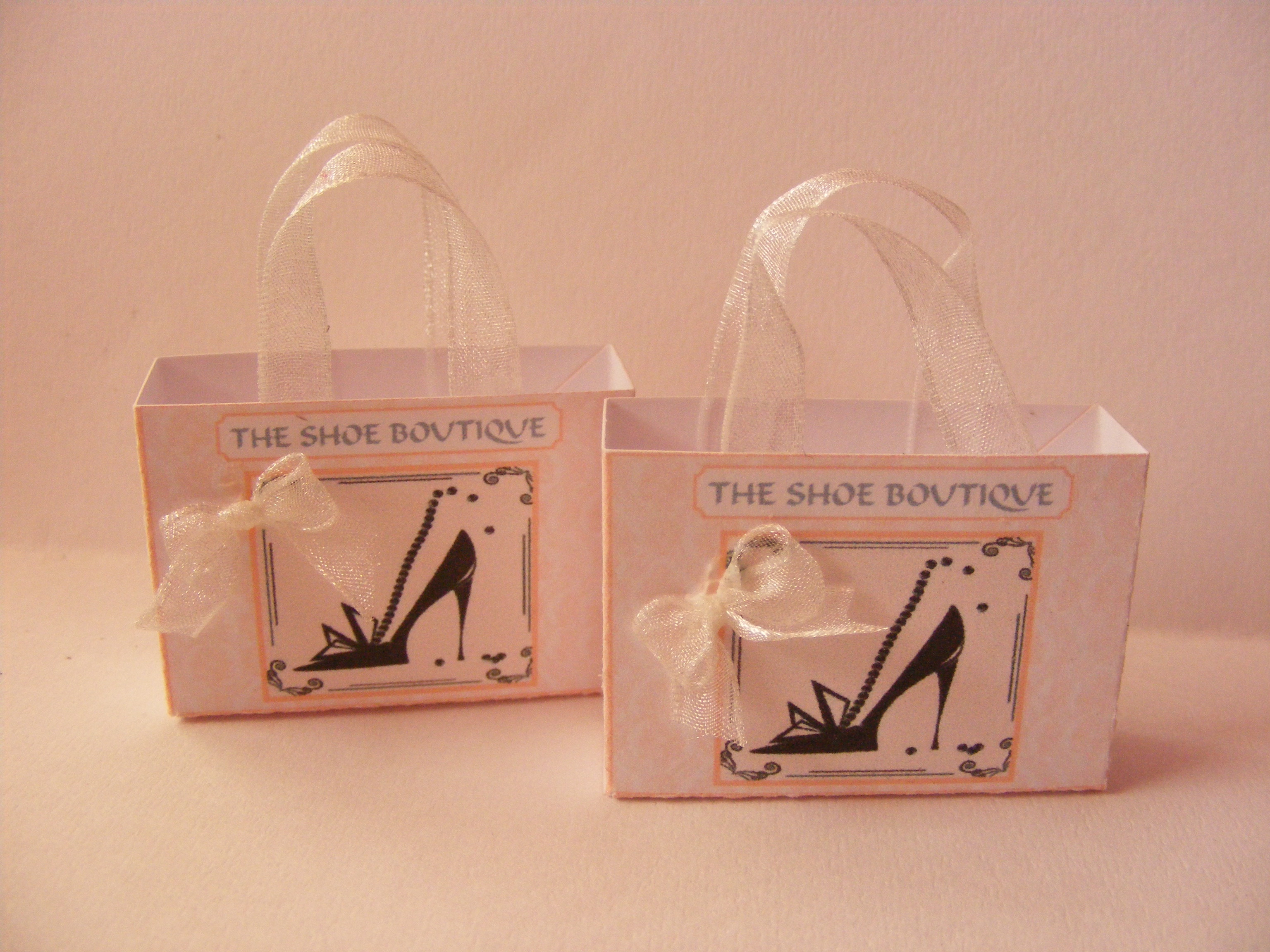 SHOES, BOXES AND SHOE BAG KITS